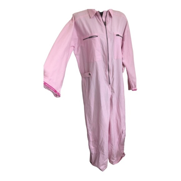 FP Movement by Free People Pants - FREE PEOPLE fp movement cherry blossom pink Mesmerize Me Coveralls jumpsuit szXS